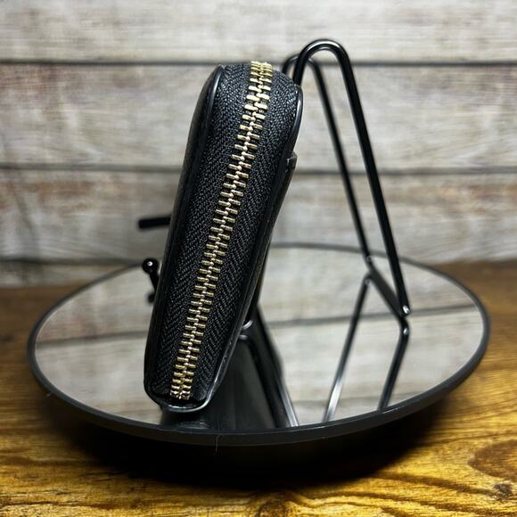 Kate Spade - Black Pebbled Leather Sam Wallet - Picture 2 of 9